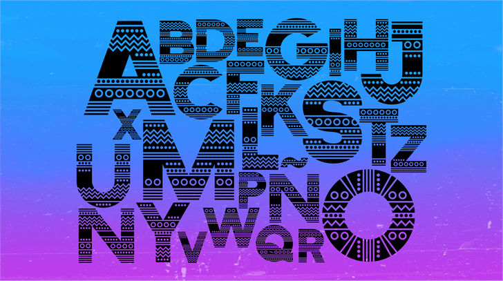 Zilap Afro font插图1