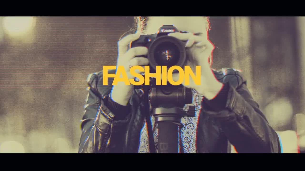 清新动感设计创意文本动画和时尚过渡效果素材库精选AE模板