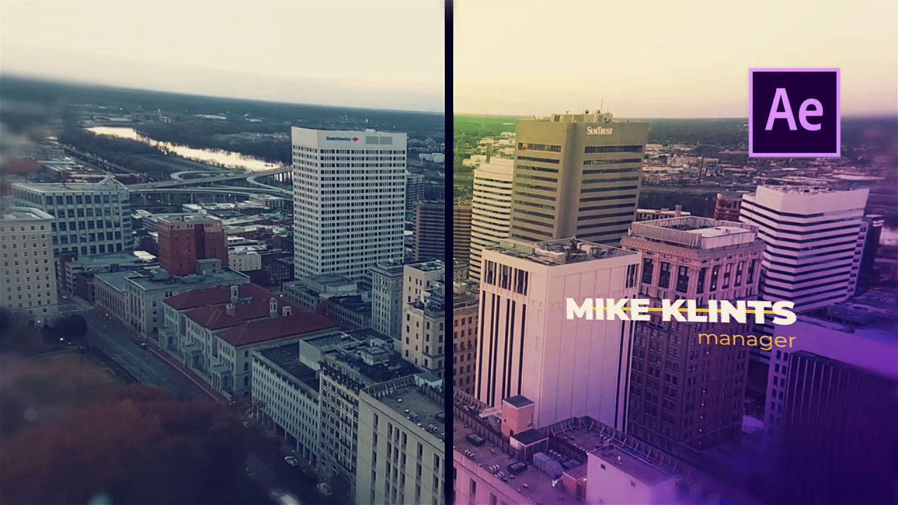 时尚视频电影过渡效果素材库精选AE模板