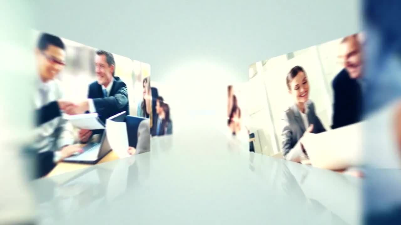 多莉徽标照片幻灯片素材库精选AE模板