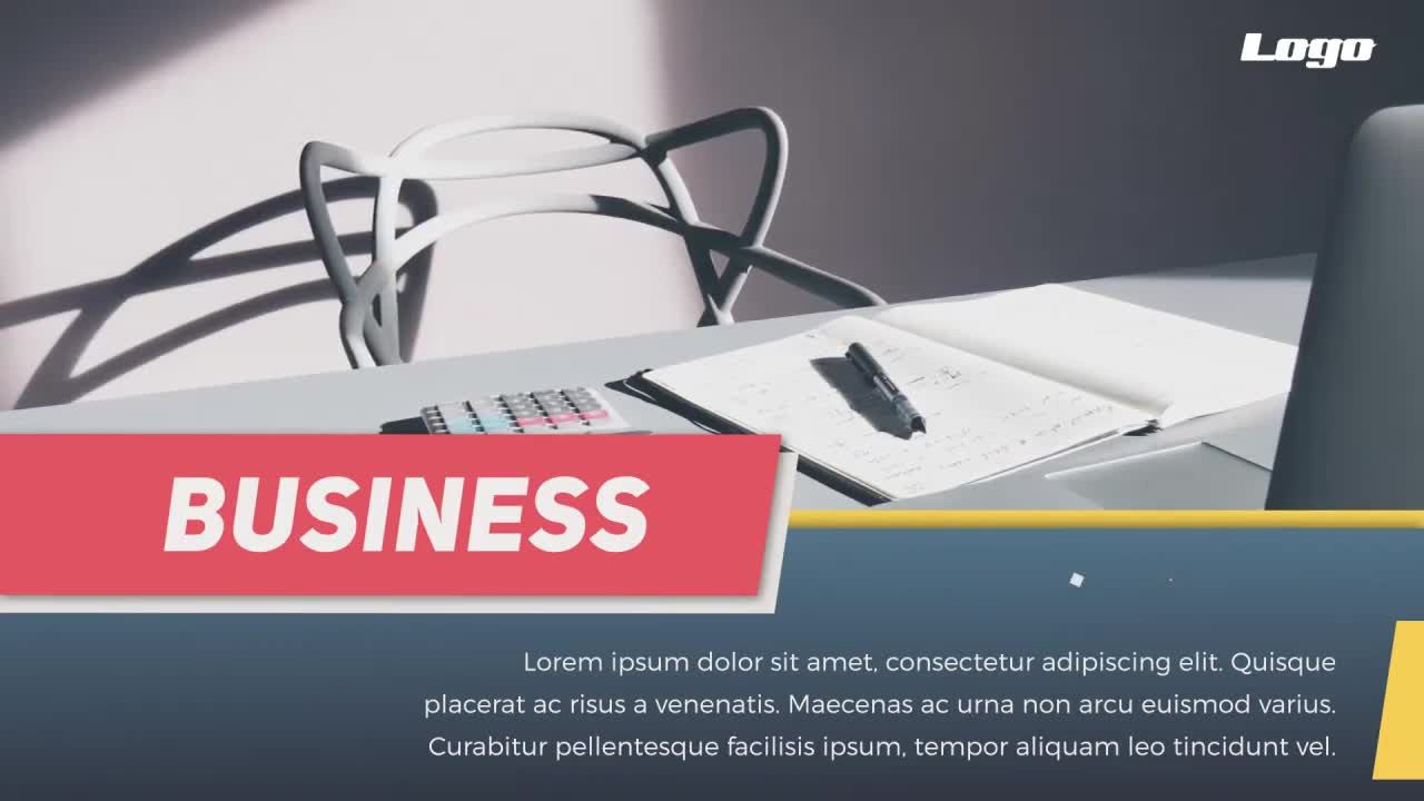 干净清新创意企业宣传片素材库精选AE模板