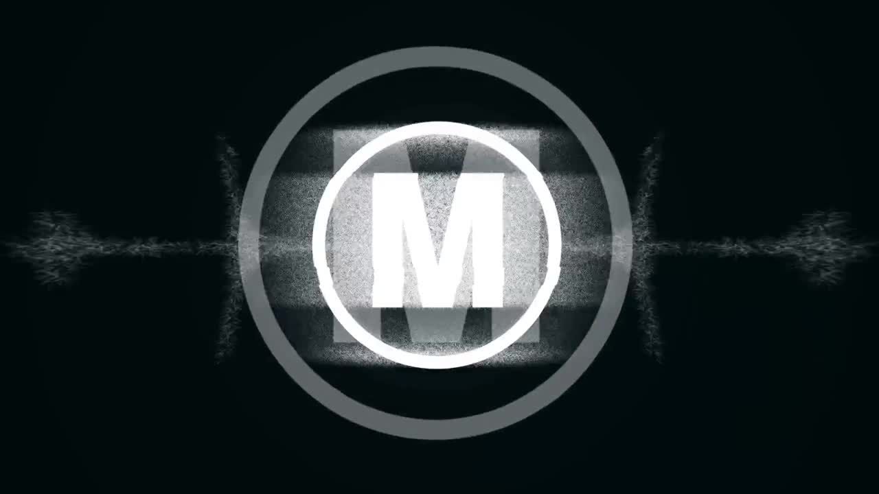 爆炸性动态动画徽标显示素材库精选AE模板