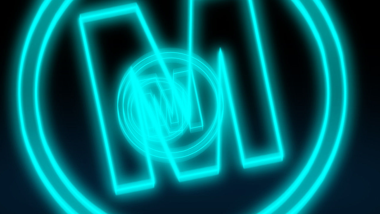 3D炫彩光线特效logo动画素材库精选AE模板