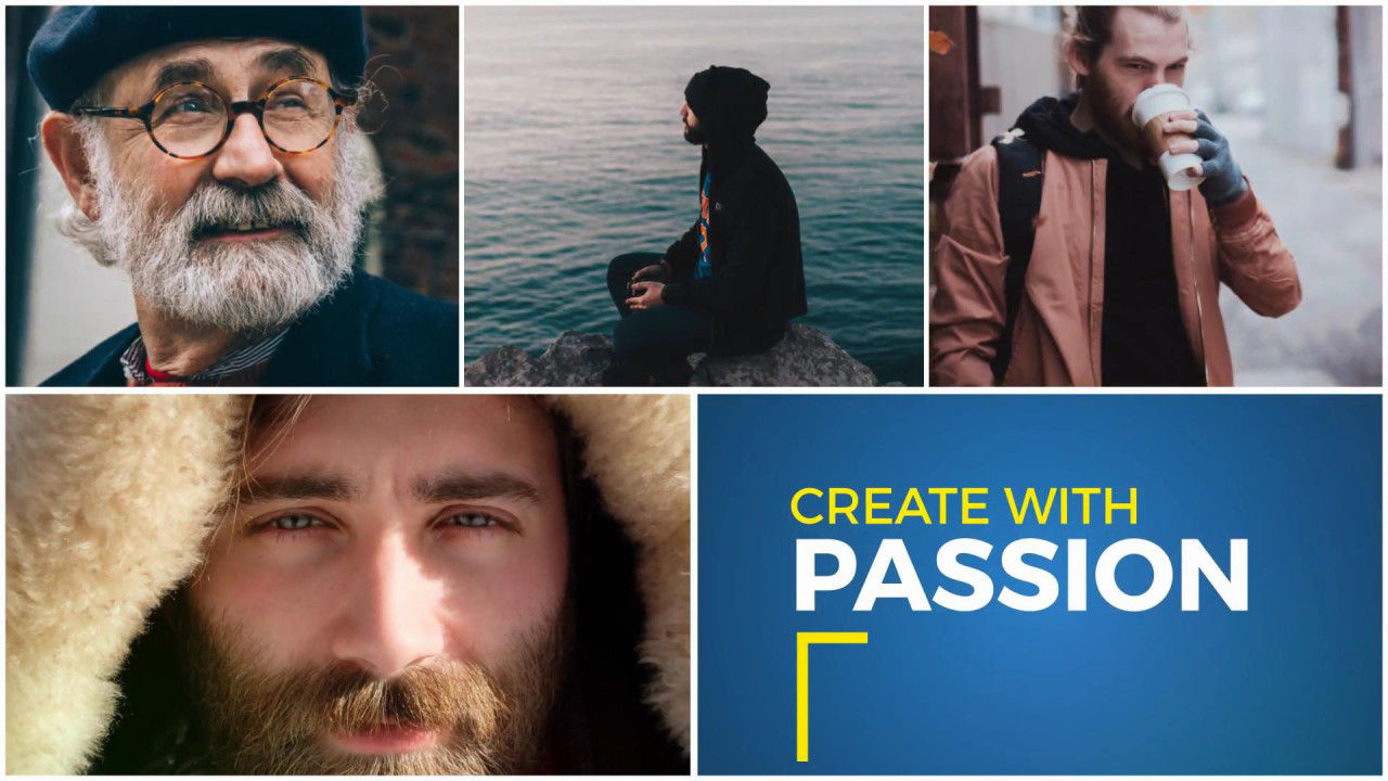 高品质模块化结构照片展示素材库精选AE模板