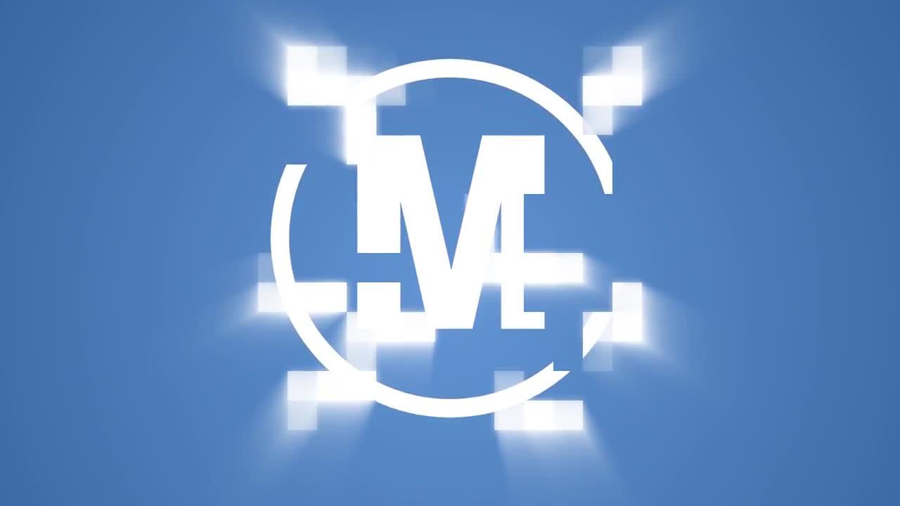 像素logo展示素材库推荐PR模板