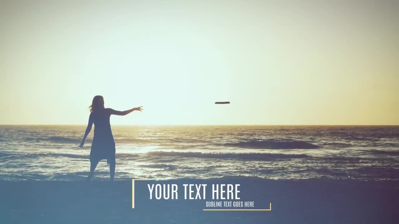 漂亮的简单动态幻灯片素材库精选AE模板