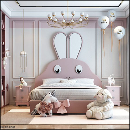 可爱儿童房室内场景素材之家精选3D模型By HuyHieuLee