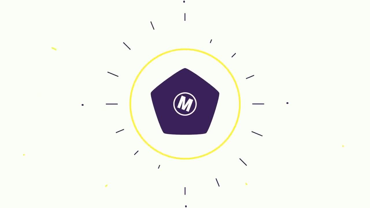 简单快速的徽标过渡显示素材库推荐PR模板