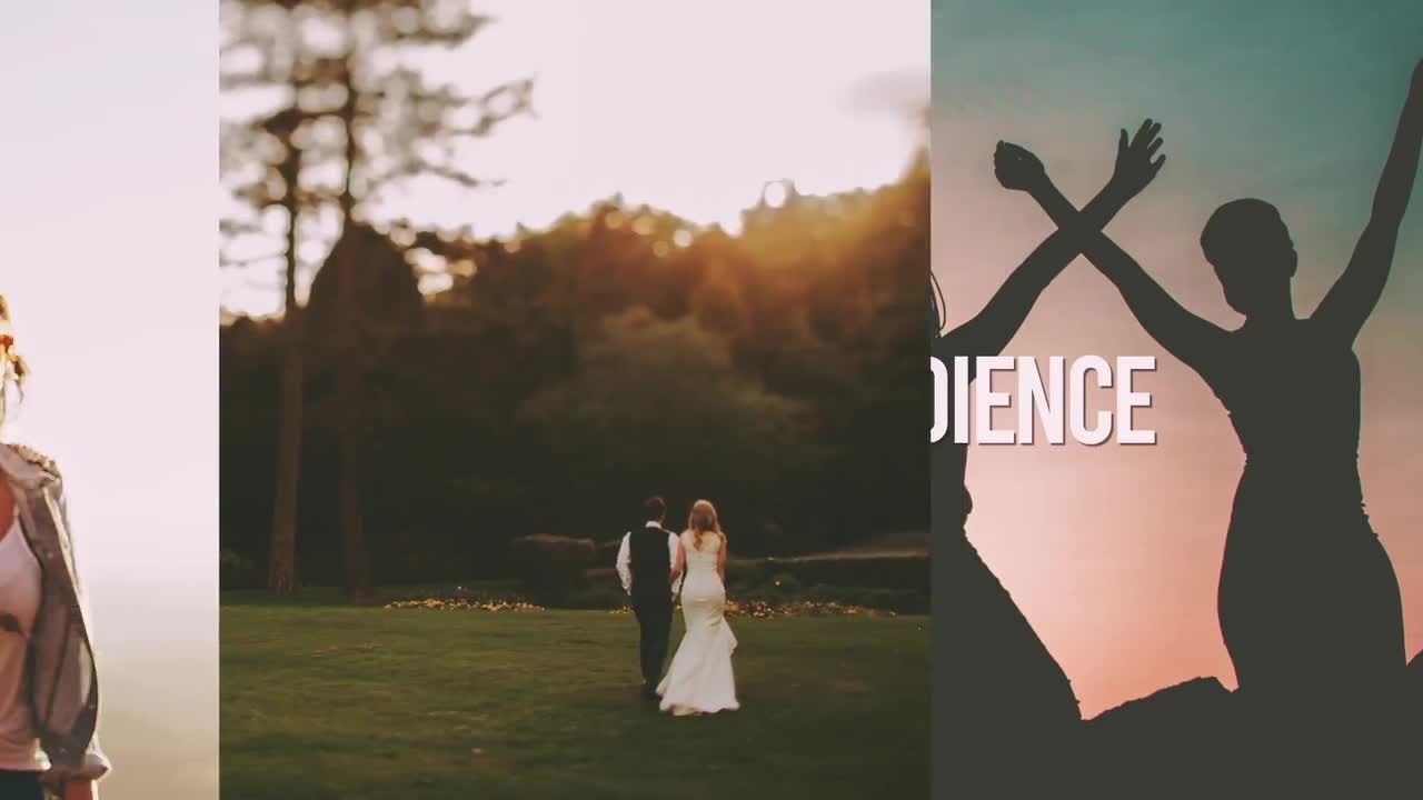 动态幻灯片文本动画素材库精选AE模板