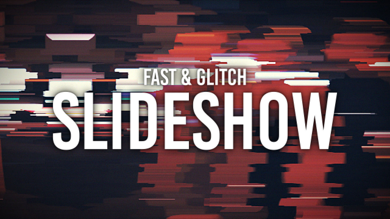 23个快速毛刺过渡效果时尚宣传片片头素材库精选pr模板