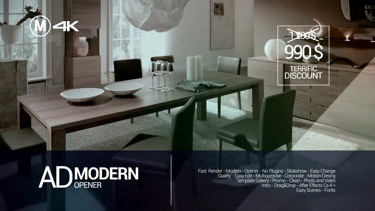 广告现代开场素材库精选AE模板