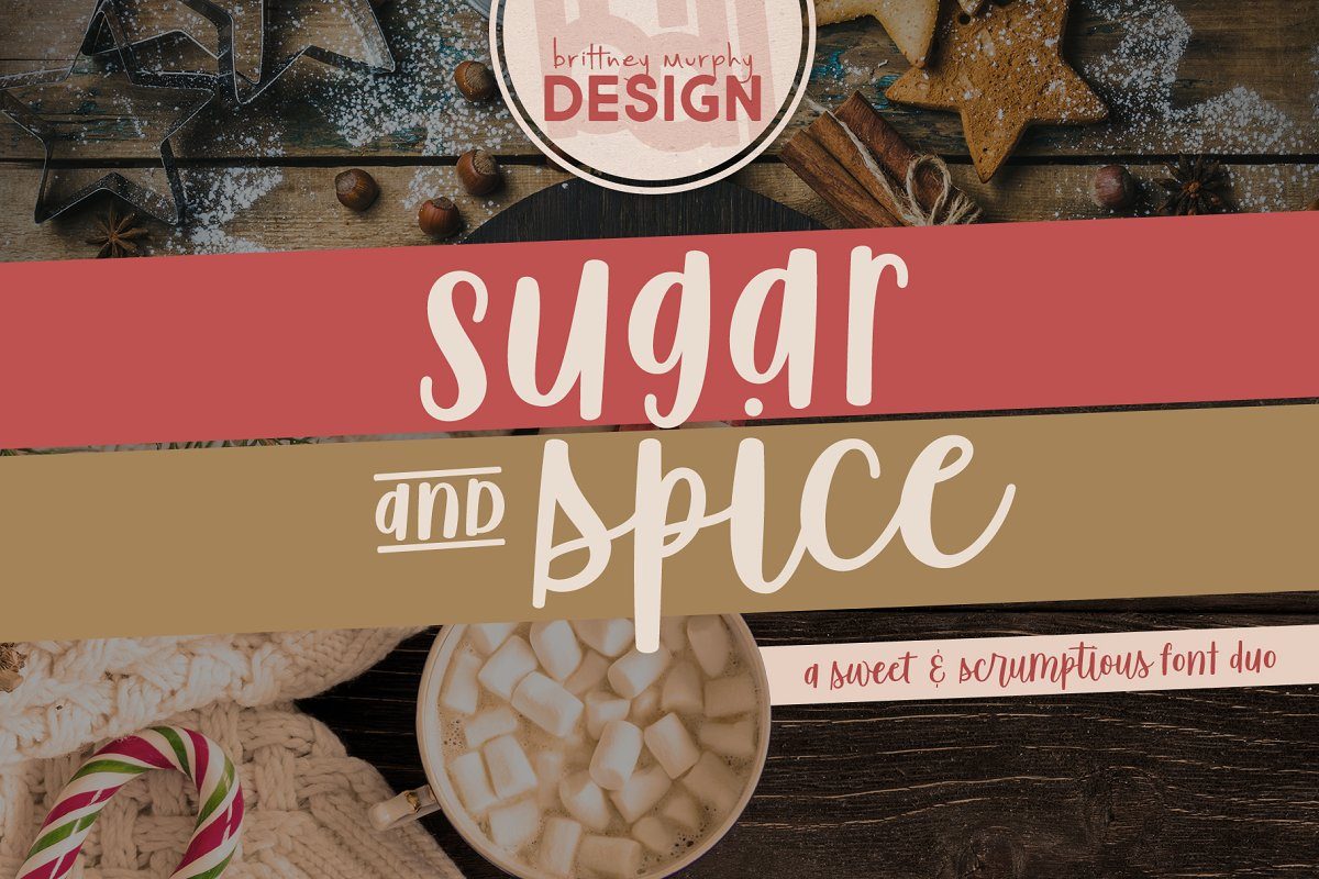 Sugar & Spice Font Duo素材之家精选英文字体