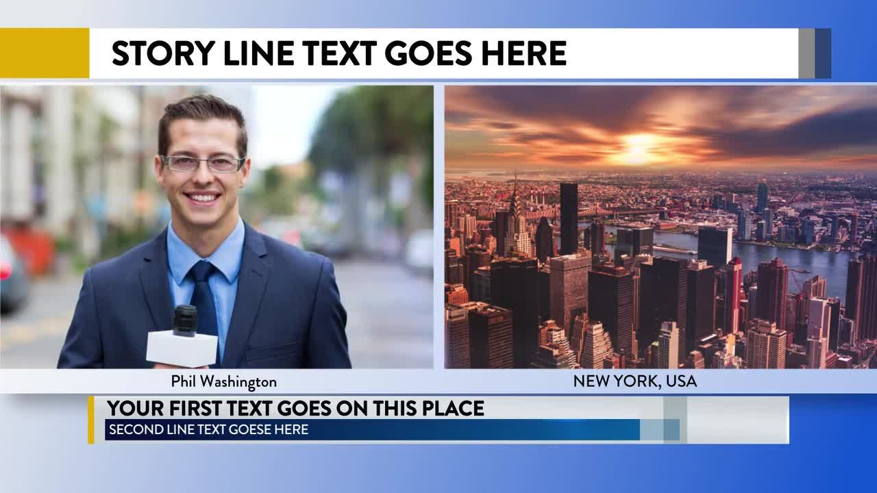 现代新闻字幕条素材库精选AE模板