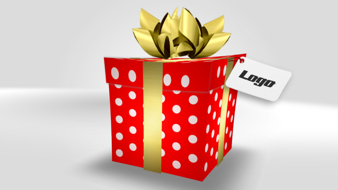 礼品盒动态动画素材库精选AE模板