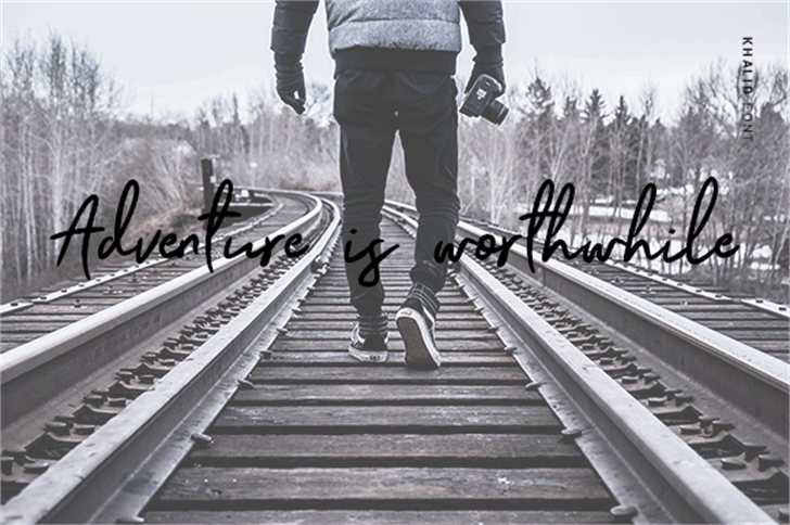 Khalid Personal font插图2 Khalid Personal font插图2