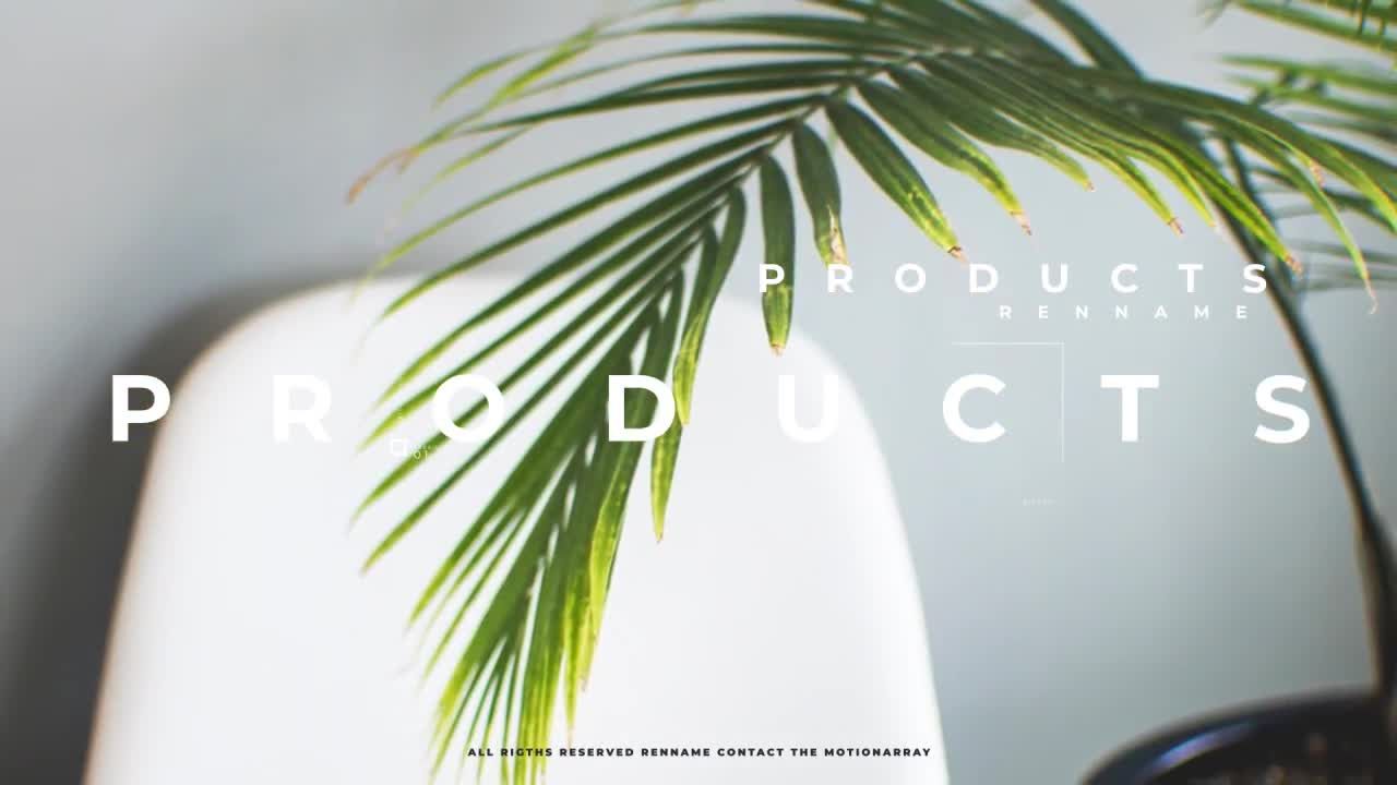 产品内部演示素材库精选AE模板