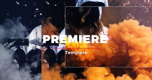 大小屏平滑过渡视频幻灯片特效片头素材库精选PR模板 Simple Smooth Slideshow Premiere Pro