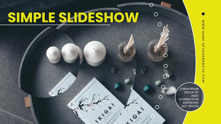 时尚pr幻灯片效果视频素材模板