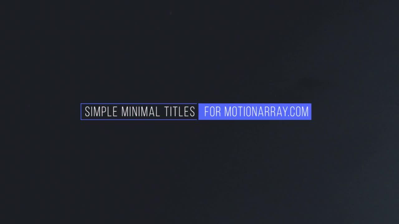 10个干净流畅和专业动画极限运动标题素材库精选pr模板