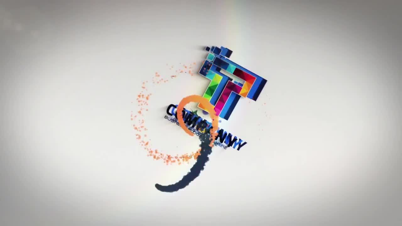 简洁线条logo展示素材库精选AE模板