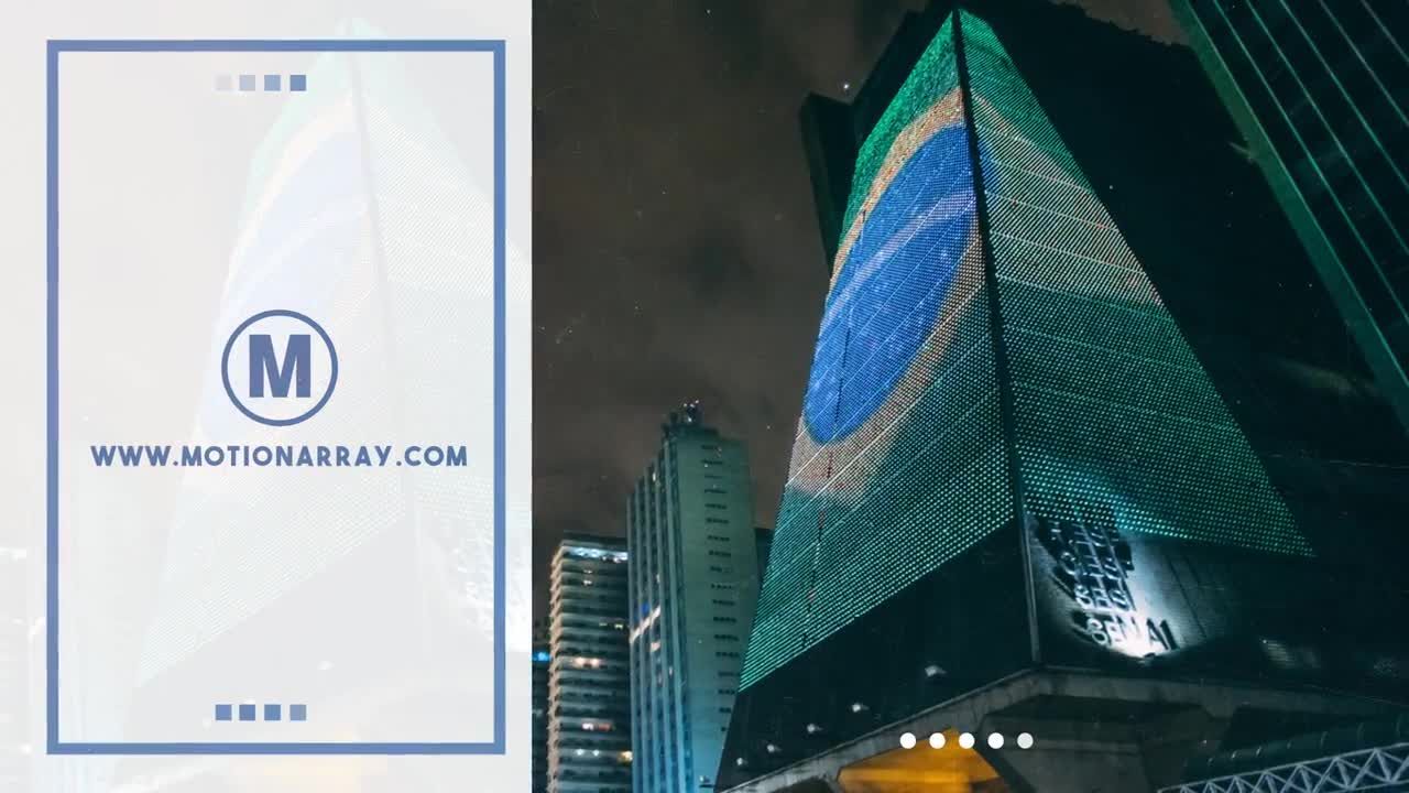 现代设计的产品介绍简单动态文本展示素材库精选AE模板