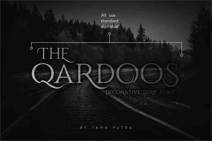 Qardoos Personal Use font插图2