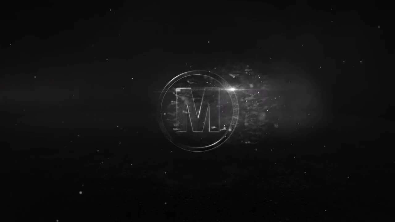 徽标粒子烟动画素材库精选AE模板