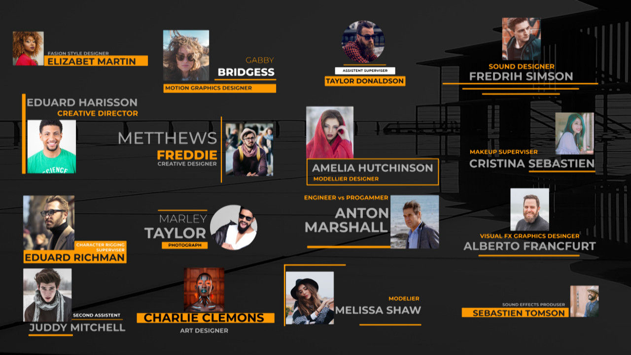 现代酷炫的下三分之一动画标题素材库推荐Pr模板