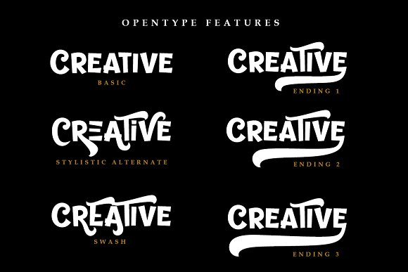 The Banthink – 3 Font Styles插图4