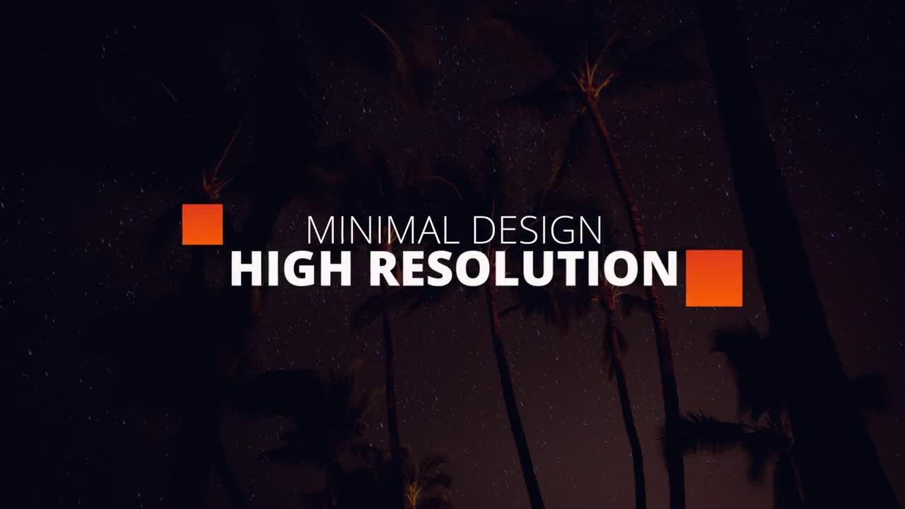 14个五颜六色的标题 素材库精选AE模板