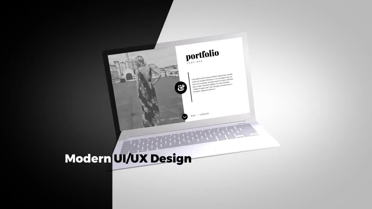 动态网站功能特色介绍片头过渡效果素材库精选AE模板