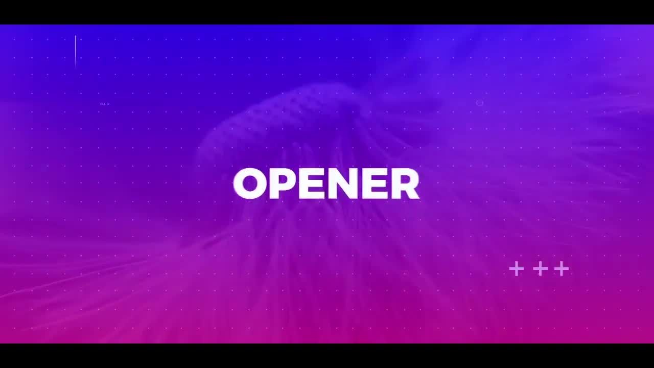 简单明亮的动态动画转场素材库精选AE模板