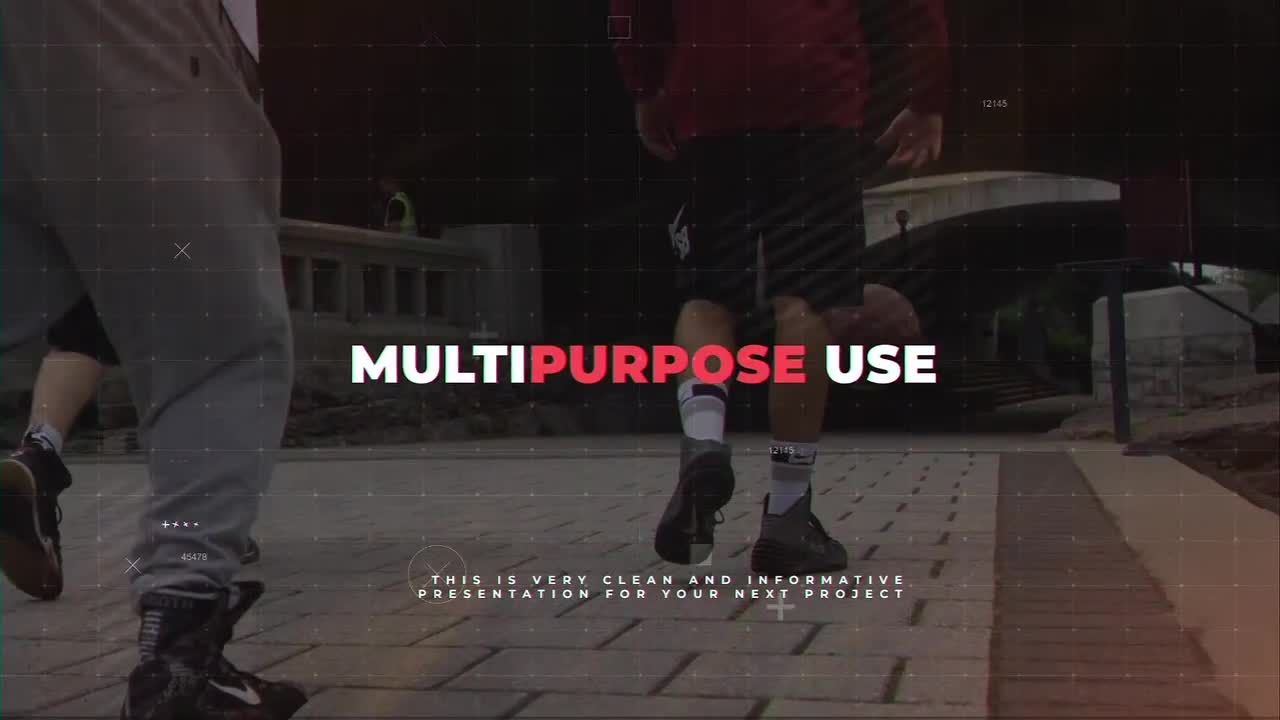 极限动作运动预告片素材库精选AE模板