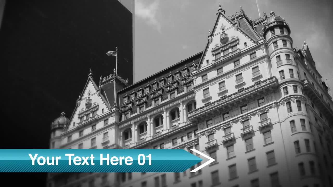 下三分之一箭头素材库精选AE模板