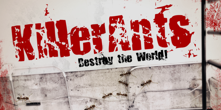 Killer Ants Font Family素材之家精选英文字体
