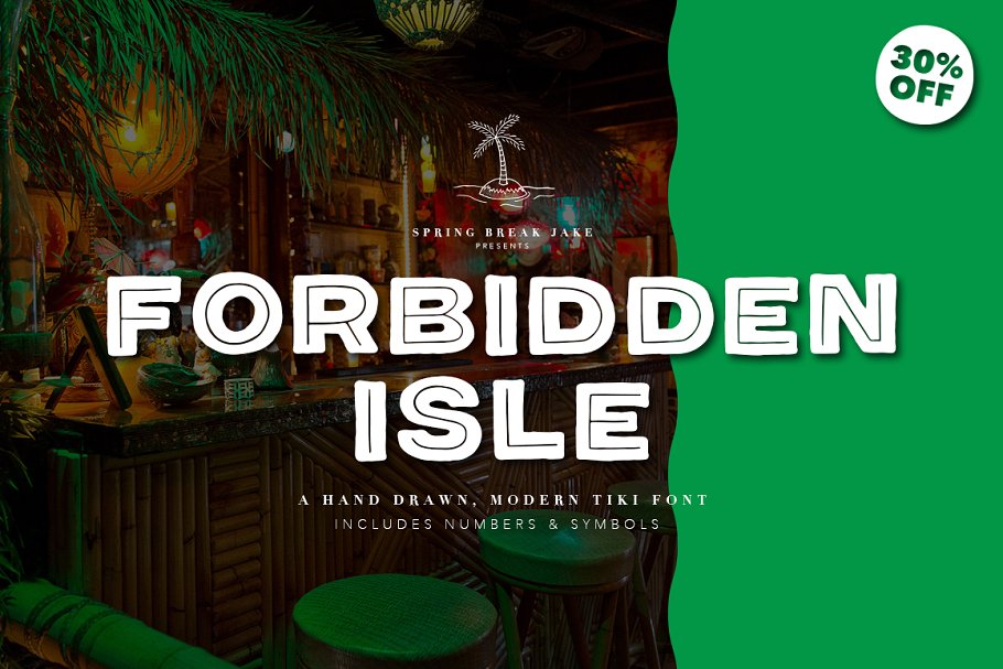 Forbidden Isle Tiki Font素材之家精选英文字体