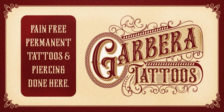 Hungry Beast Font Family插图3