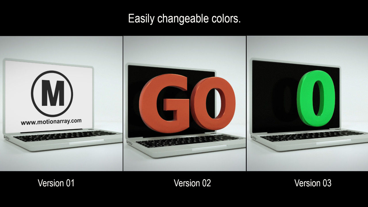 3D笔记本倒计时动画素材库精选AE模板