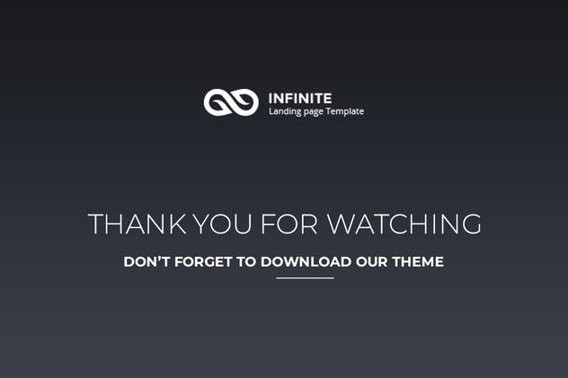 现代创意数字营销网站着陆页HTML5模板素材库精选 Infinite – Digital Marketing Landing Page插图(3)