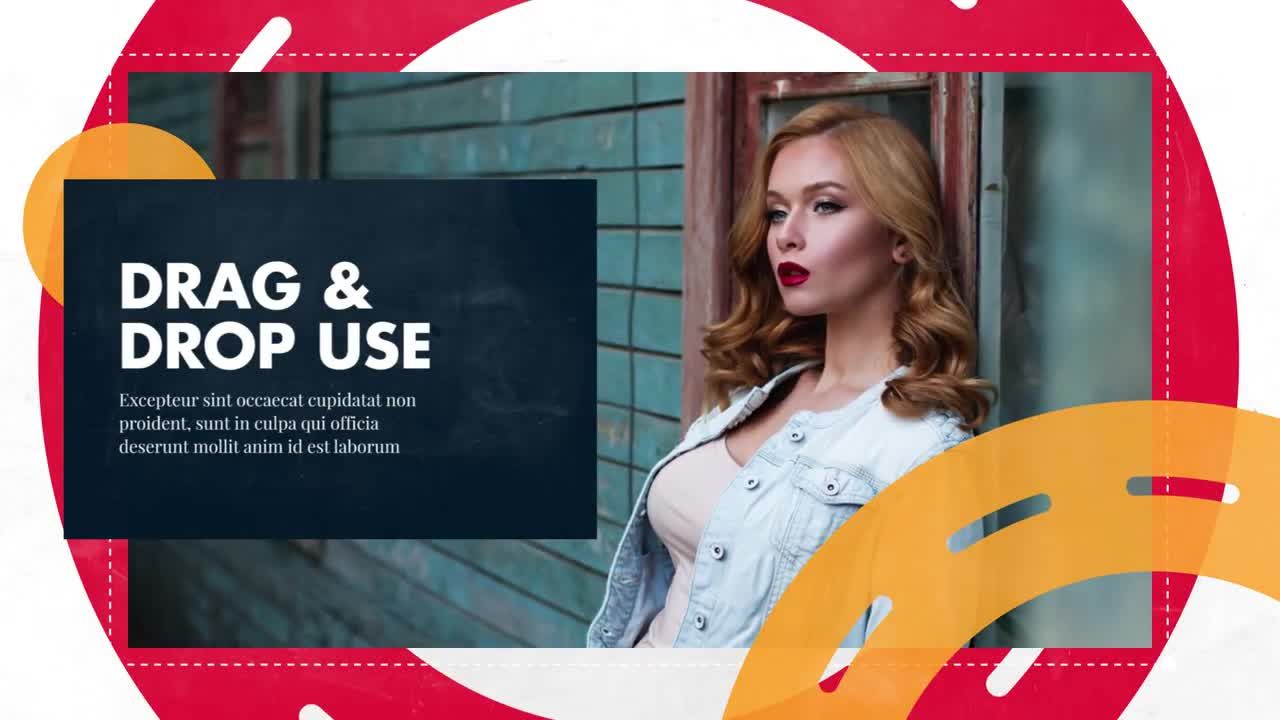 具有独特设计的首映促销素材库精选pr模板