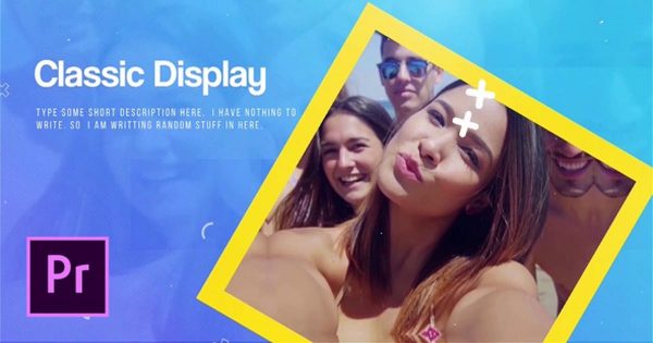 多彩时尚经典促销广告视频素材库精选AE模板 Colorful Promo