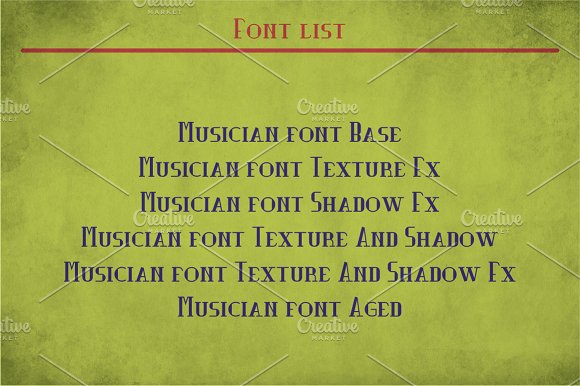 Musician Modern Label Typeface插图5