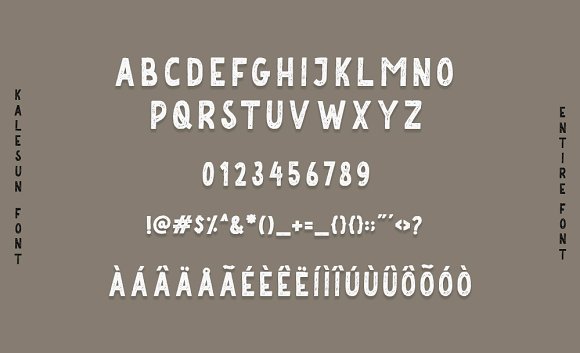 Kalesun – 2 Fonts插图2