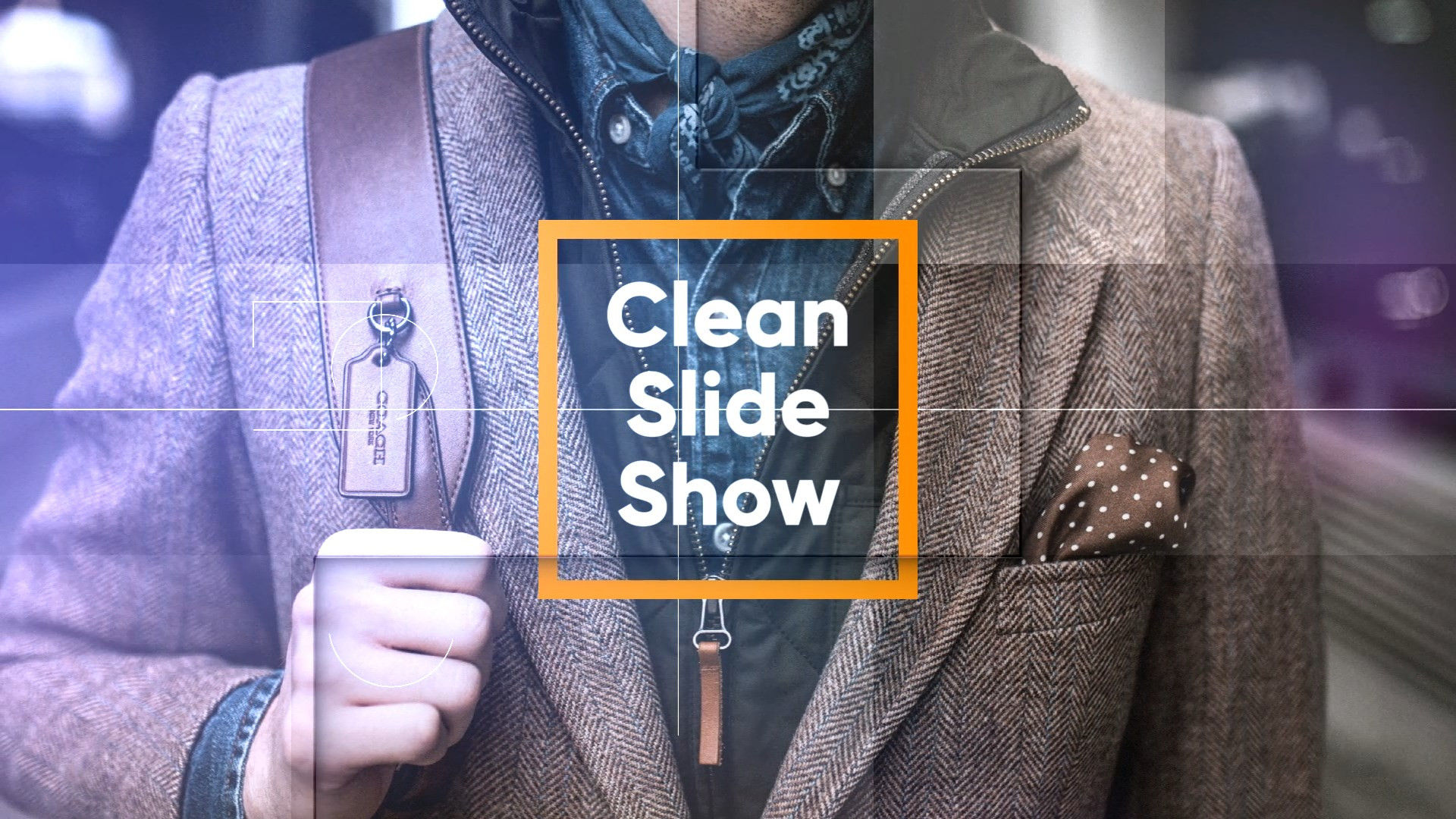 优雅时尚的清洁幻灯片素材库精选PR模板