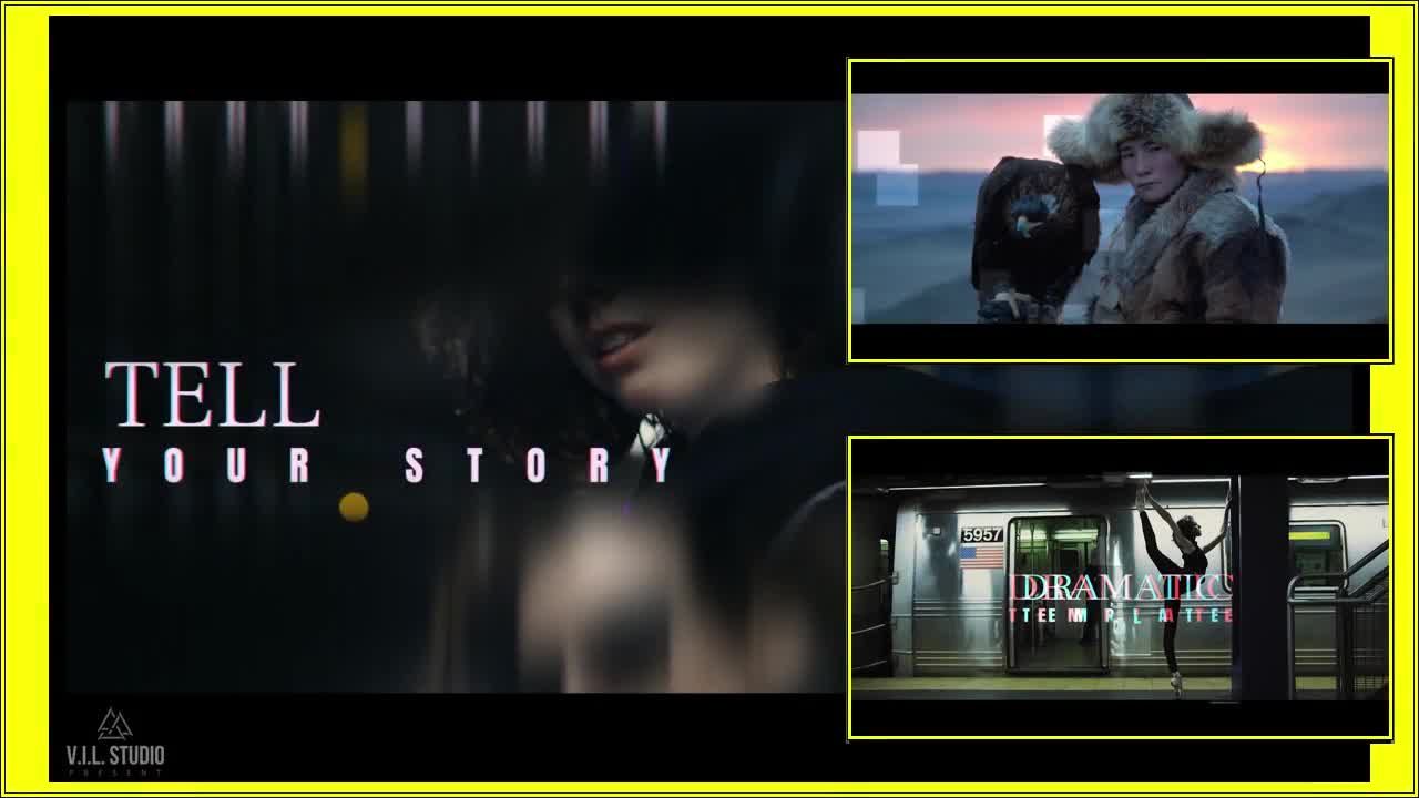 史诗电影预告片开启者Pr模板