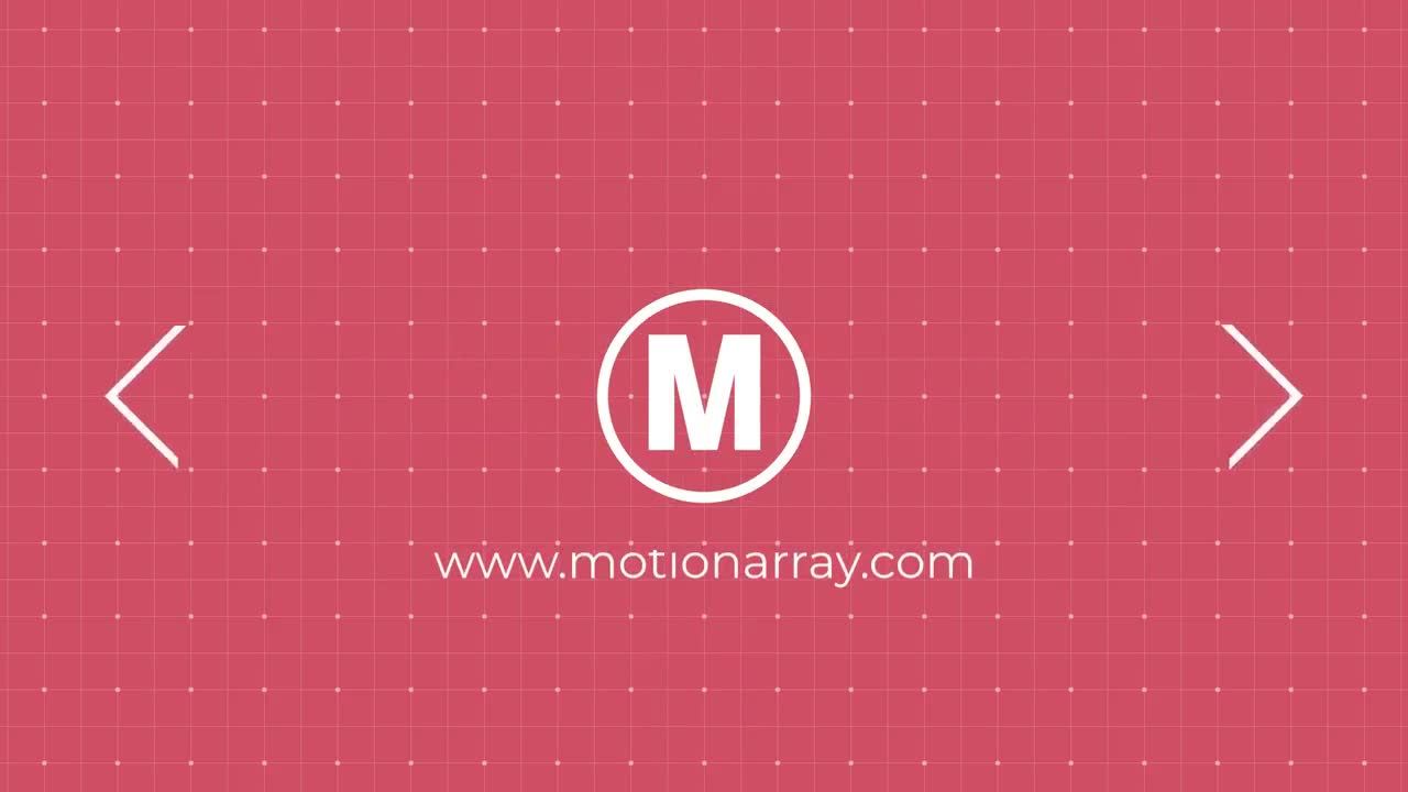 动态图形炫酷失真效果logo展示素材库推荐PR模板