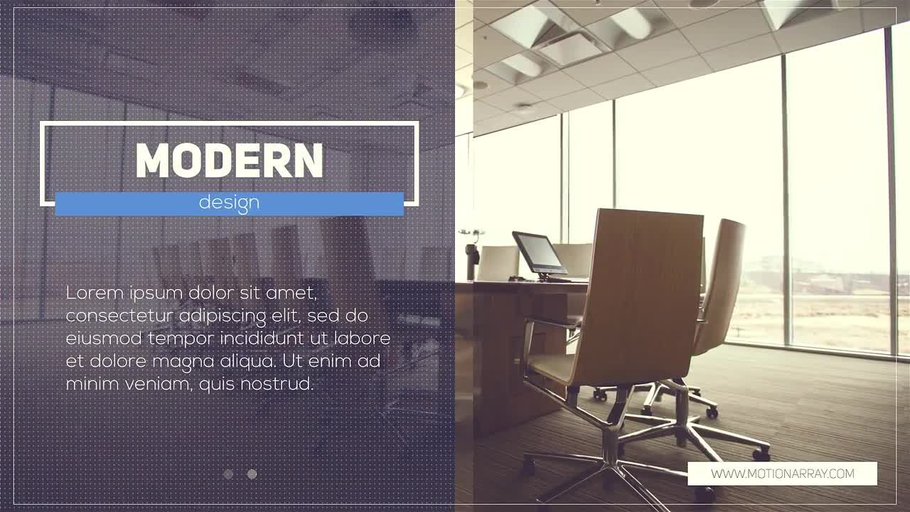 现代的企业宣传开场白素材库精选AE模板