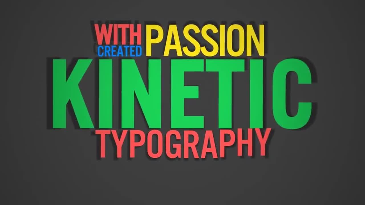 25个广告动力学排版标题素材库精选AE模板