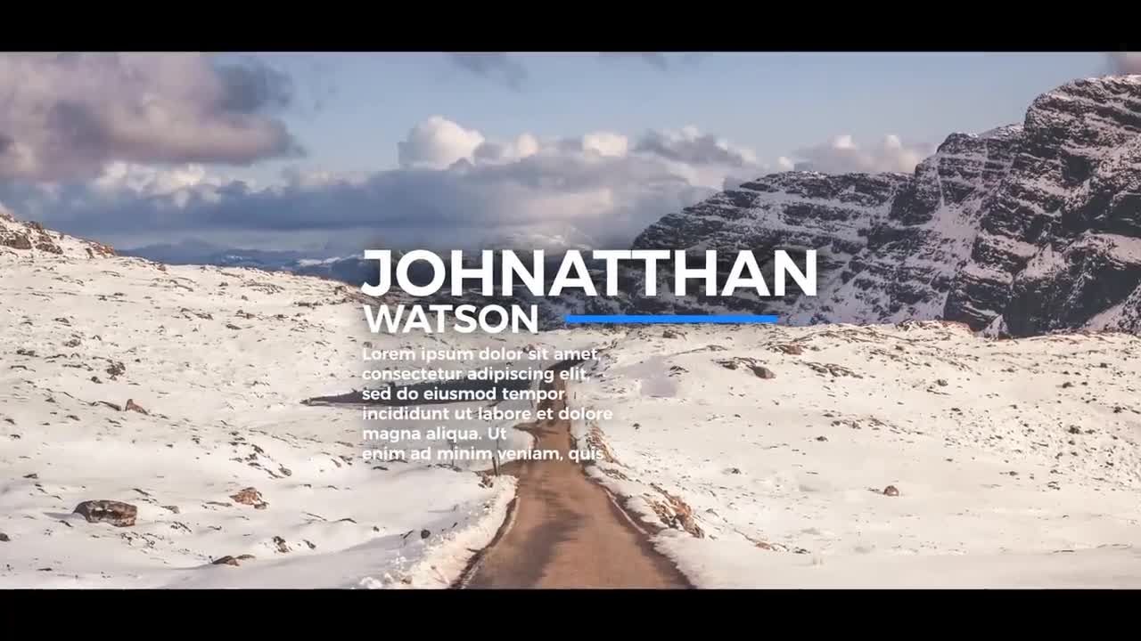 18个设计时尚的动画故障和扭曲的三分之一素材库精选AE模板