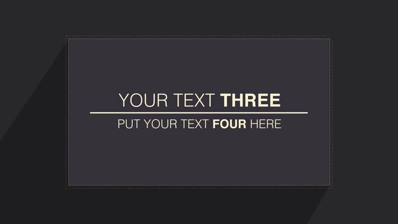 边框网格图像动画素材库精选AE模板